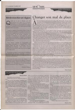 Le Soleil de Colombie-Britannique, July 11, 1997, page 4