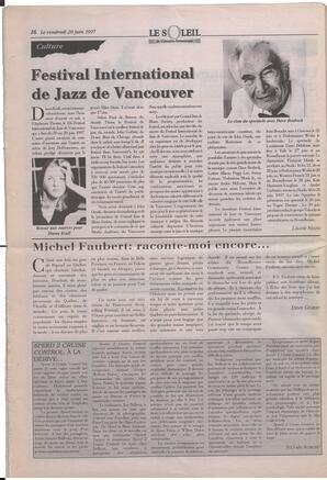 Le Soleil de Colombie-Britannique, June 20, 1997, page 16