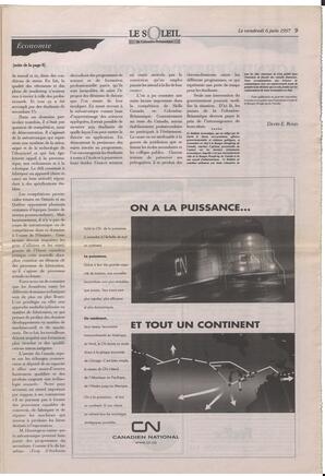 Le Soleil de Colombie-Britannique, June 6, 1997, page 9