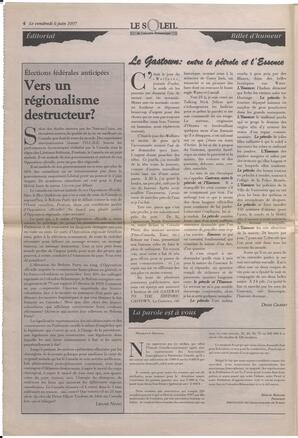 Le Soleil de Colombie-Britannique, June 6, 1997, page 4