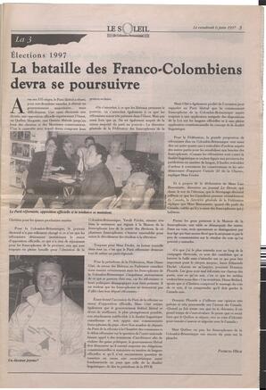 Le Soleil de Colombie-Britannique, June 6, 1997, page 3