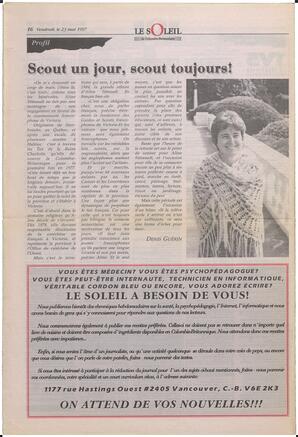 Le Soleil de Colombie-Britannique, May 23, 1997, page 16