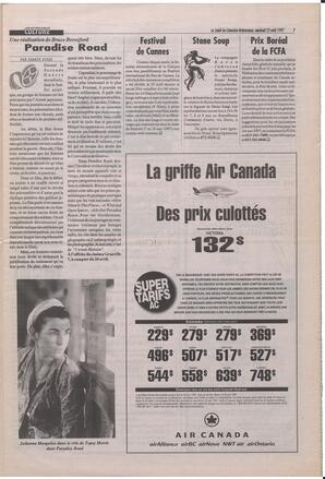 Le Soleil de Colombie-Britannique, April 25, 1997, page 7