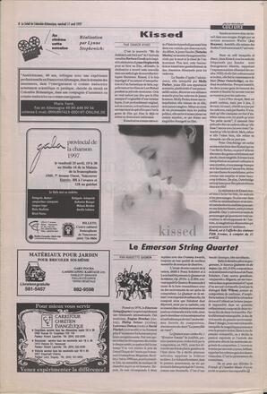 Le Soleil de Colombie-Britannique, April 11, 1997, page 8