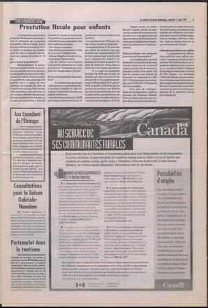 Le Soleil de Colombie-Britannique, April 11, 1997, page 3