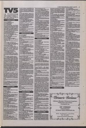 Le Soleil de Colombie-Britannique, April 11, 1997, page 11