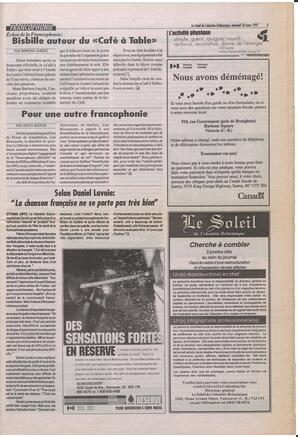Le Soleil de Colombie-Britannique, March 28, 1997, page 5