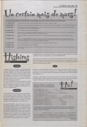 Le Soleil de Colombie-Britannique, March 7, 1997, page 22
