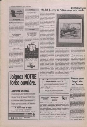 Le Soleil de Colombie-Britannique, February 21, 1997, page 12