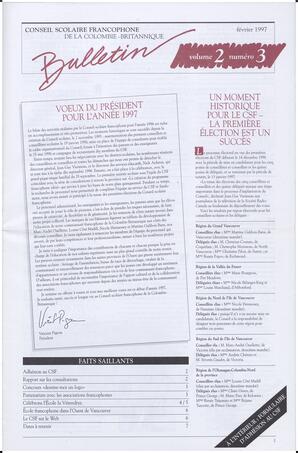 Le Soleil de Colombie-Britannique, February 14, 1997, page 12