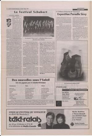 Le Soleil de Colombie-Britannique, February 7, 1997, page 6