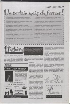 Le Soleil de Colombie-Britannique, February 7, 1997, page 18