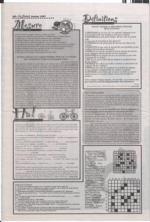 Le Soleil de Colombie-Britannique, February 7, 1997, page 17