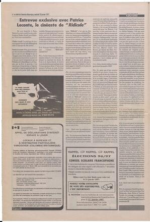 Le Soleil de Colombie-Britannique, January 10, 1997, page 6