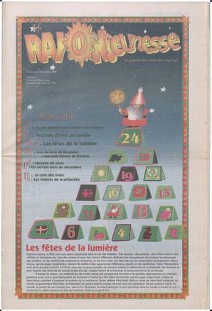 Le Soleil de Colombie-Britannique, December 6, 1996, page 13