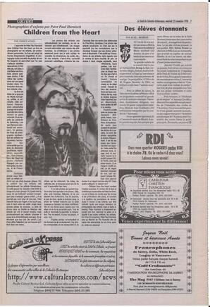 Le Soleil de Colombie-Britannique, November 22, 1996, page 7