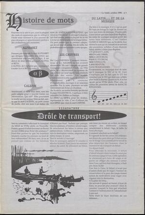 Le Soleil de Colombie-Britannique, October 18, 1996, page 19