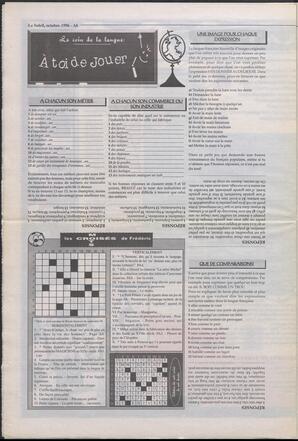 Le Soleil de Colombie-Britannique, October 18, 1996, page 18