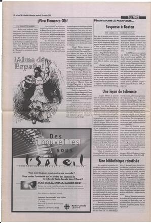 Le Soleil de Colombie-Britannique, October 18, 1996, page 10