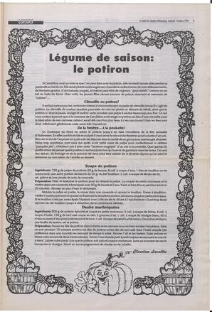 Le Soleil de Colombie-Britannique, October 11, 1996, page 9