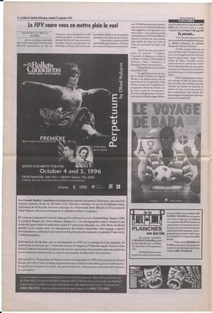 Le Soleil de Colombie-Britannique, September 27, 1996, page 6