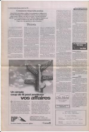 Le Soleil de Colombie-Britannique, May 3, 1996, page 8
