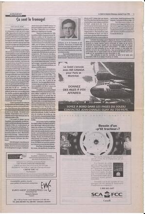 Le Soleil de Colombie-Britannique, May 3, 1996, page 5