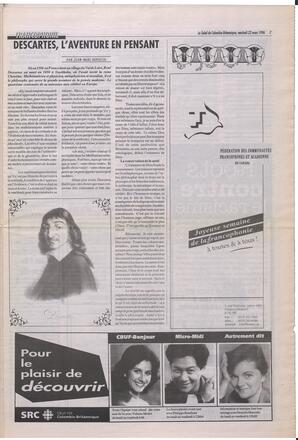 Le Soleil de Colombie-Britannique, March 22, 1996, page 7