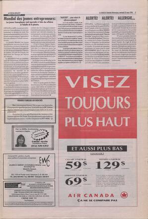 Le Soleil de Colombie-Britannique, March 22, 1996, page 5