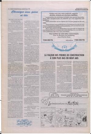Le Soleil de Colombie-Britannique, March 22, 1996, page 16