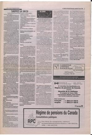 Le Soleil de Colombie-Britannique, March 15, 1996, page 5