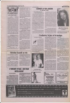 Le Soleil de Colombie-Britannique, March 15, 1996, page 12