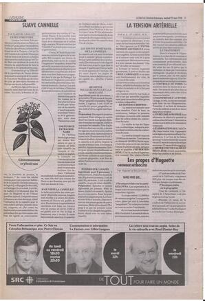 Le Soleil de Colombie-Britannique, March 15, 1996, page 11