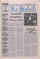 Le Soleil de Colombie-Britannique, March 1, 1996