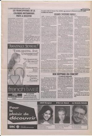 Le Soleil de Colombie-Britannique, March 1, 1996, page 6