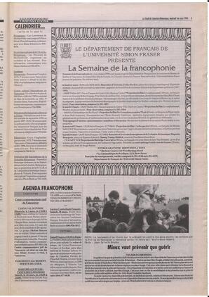 Le Soleil de Colombie-Britannique, March 1, 1996, page 5