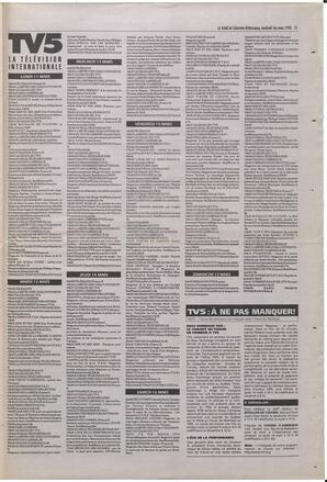 Le Soleil de Colombie-Britannique, March 1, 1996, page 11