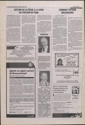 Le Soleil de Colombie-Britannique, February 2, 1996, page 4