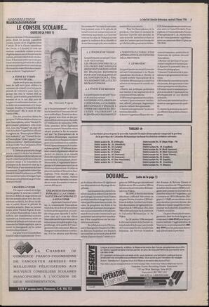 Le Soleil de Colombie-Britannique, February 2, 1996, page 3