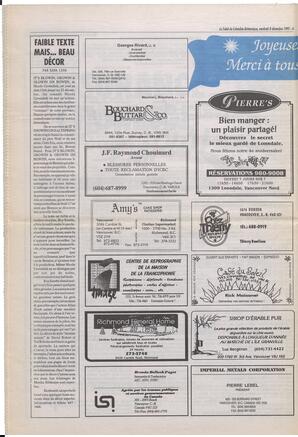 Le Soleil de Colombie-Britannique, December 8, 1995, page 6