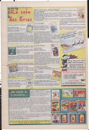 Le Soleil de Colombie-Britannique, December 8, 1995, page 20