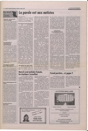 Le Soleil de Colombie-Britannique, October 6, 1995, page 3