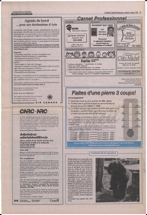 Le Soleil de Colombie-Britannique, October 6, 1995, page 12