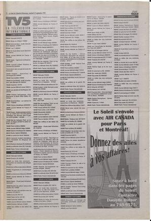 Le Soleil de Colombie-Britannique, September 22, 1995, page 15
