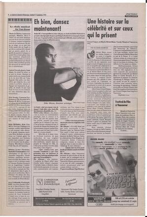 Le Soleil de Colombie-Britannique, September 15, 1995, page 9