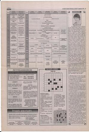 Le Soleil de Colombie-Britannique, September 15, 1995, page 10