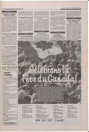 Le Soleil de Colombie-Britannique, June 30, 1995, page 9
