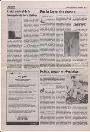 Le Soleil de Colombie-Britannique, June 30, 1995, page 12
