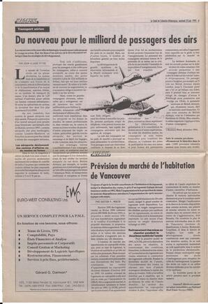 Le Soleil de Colombie-Britannique, June 23, 1995, page 6