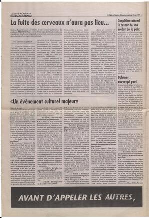 Le Soleil de Colombie-Britannique, June 23, 1995, page 4